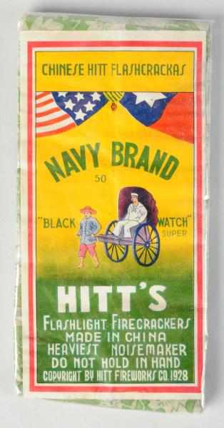 Appraisal: Navy Brand -Pack Firecrackers Class Manufactured by Hitt Condition Near