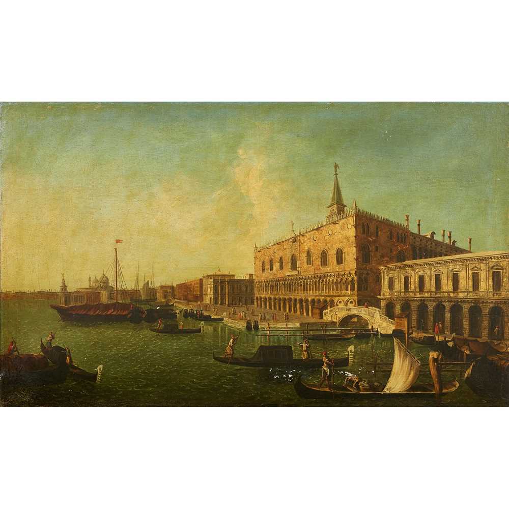 Appraisal: CIRCLE OF MICHELE MARIESCHI VIEW OF THE MOLO VENICE THE