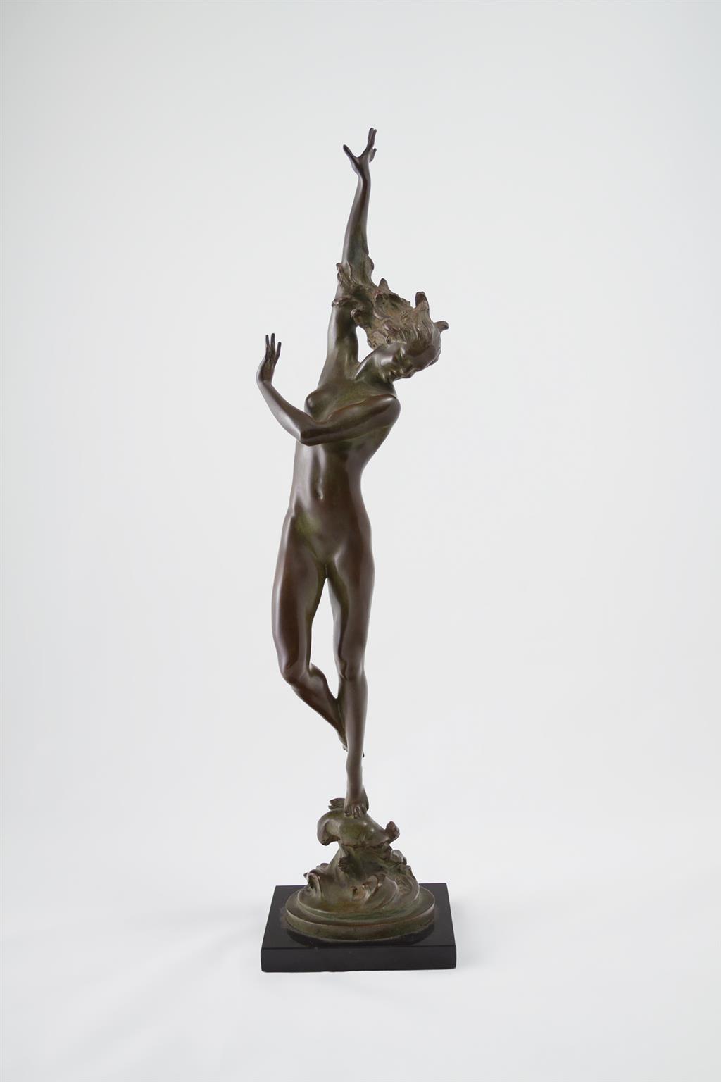 Appraisal: HARRIET WHITNEY FRISHMUTH American - Crest of the Wave bronze