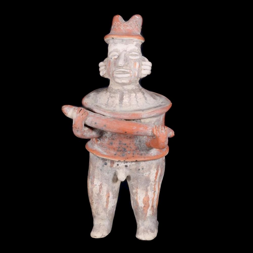 Appraisal: Pre-Columbian Figure Pre-Columbian Standing Figure Size in height