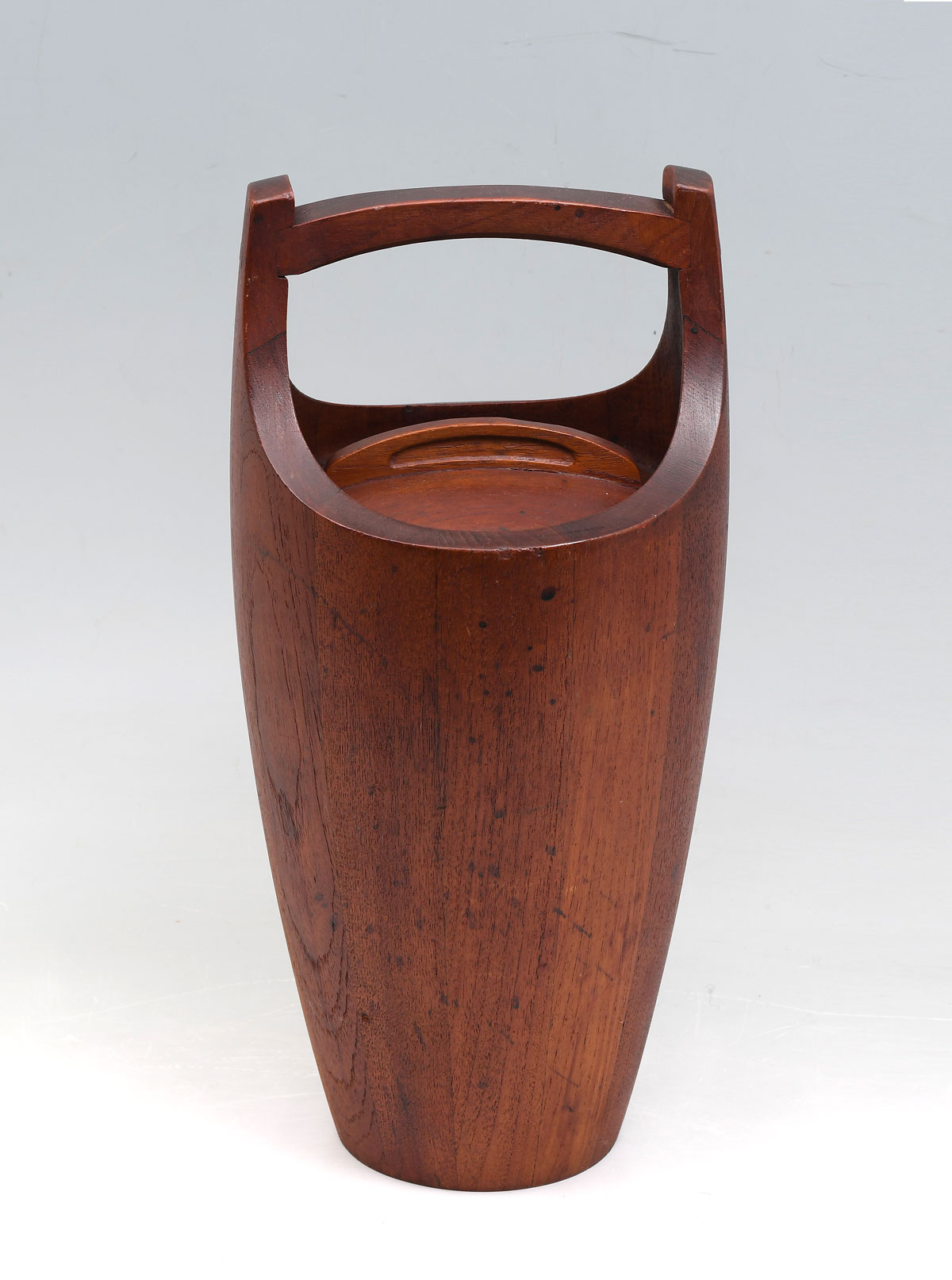 Appraisal: DANSK MCM STAVED TEAK ICE BUCKET By Jens Quistgaard ''