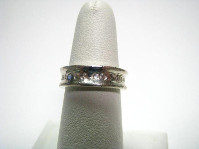 Appraisal: Tiffany Sterling Silver band size with box