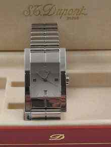 Appraisal: A stainless steel quartz gent's wrist watch by Dupont unused