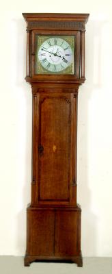 Appraisal: A LONGCASE CLOCK by Jas Andrews Coleraine the eight day