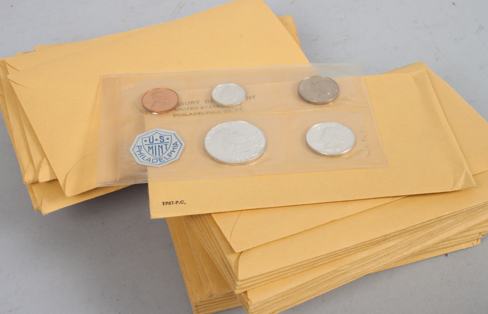 Appraisal: U S Proof Sets Forty-five sets in original envelopes