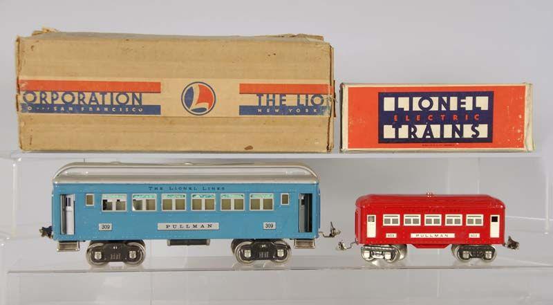 Appraisal: Lot of Lionel Pullman Cars with Original Boxes Description Includes