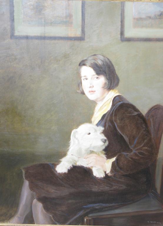 Appraisal: R GRAY fl c Portrait of Mary McAlpine later Mrs