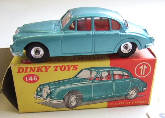 Appraisal: A Dinky Daimler litre V boxed