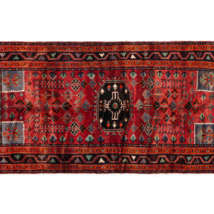 Appraisal: A Turkish Wool Rug th Century feet x feet inches