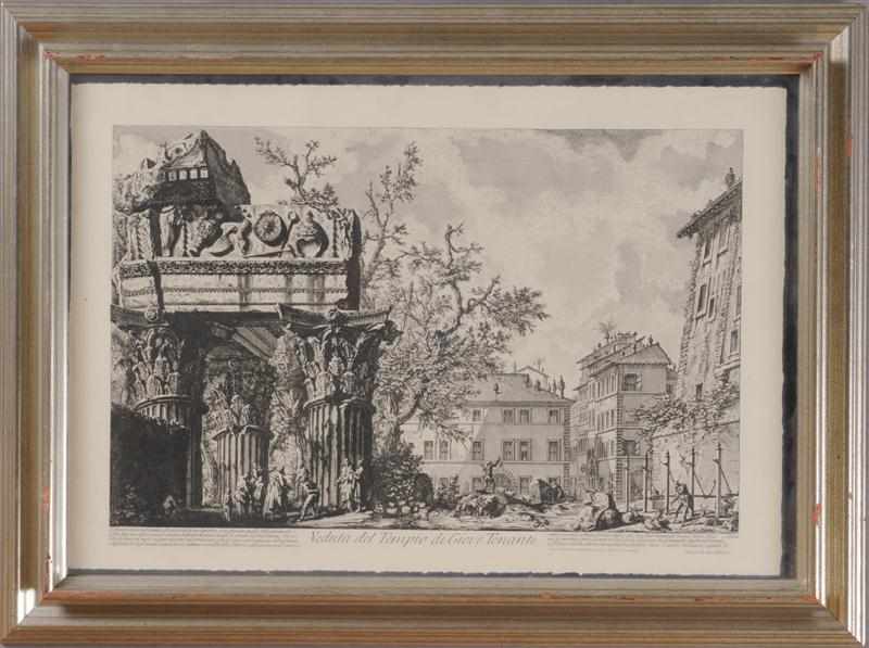 Appraisal: AFTER PIRANESI VARIOUS VIEWS OF ROME INCLUDING THE TREVI FOUNTAIN