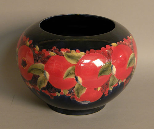 Appraisal: Large Moorcroft style bowl ' h dia