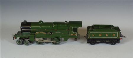 Appraisal: A Hornby green painted model locomotive 'Flying Scotsman' a green