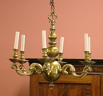 Appraisal: Central standard with two urn forms above ovoid base supporting