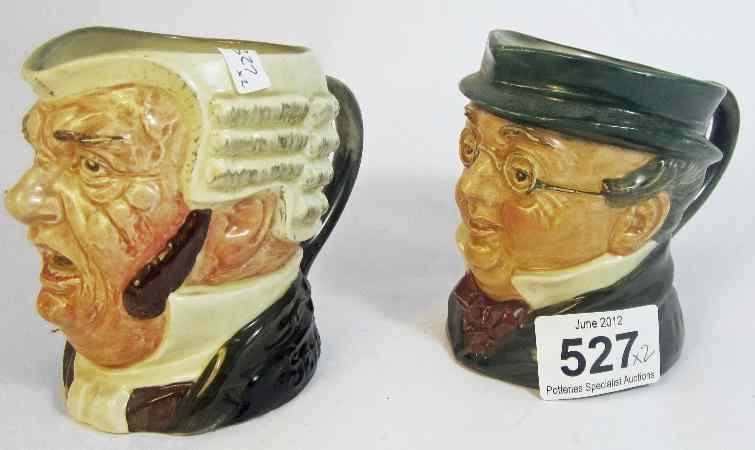 Appraisal: Royal Doulton Small Sized Character Jugs Mr Pickwick D and