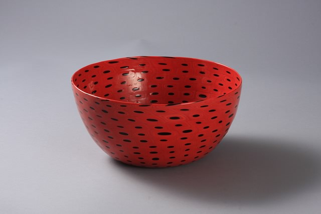 Appraisal: Bowl with opaque murrines H D S