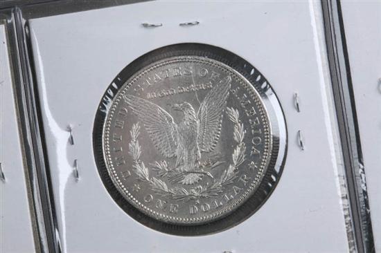 Appraisal: SIX MORGAN SILVER DOLLARS Years include -S -S -S -S