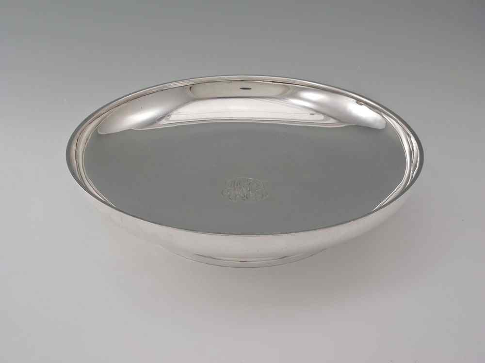 Appraisal: TOWLE STERLING FOOTED CENTER BOWL Marked with Towle hallmark Sterling