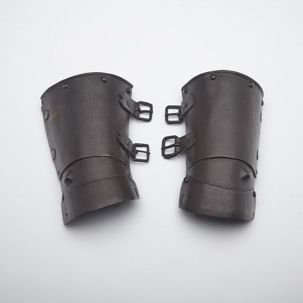 Appraisal: Pair of Continental Armour Vambraces th th century each cuff