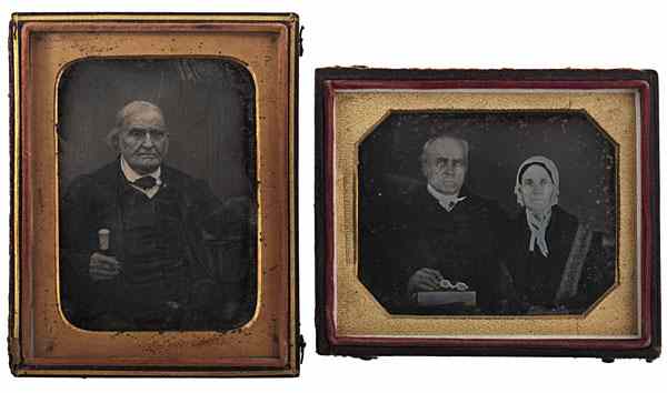 Appraisal: Virginia Daguerreotypes by R G Montgomery C S Middlebrook Lot