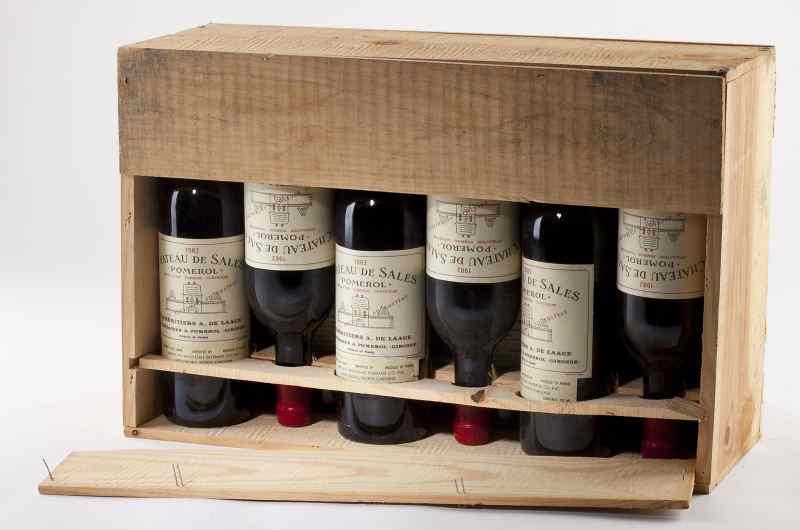 Appraisal: Chateau de SalesPomerol bottlesgood condition partial owcRetrieved from the underground