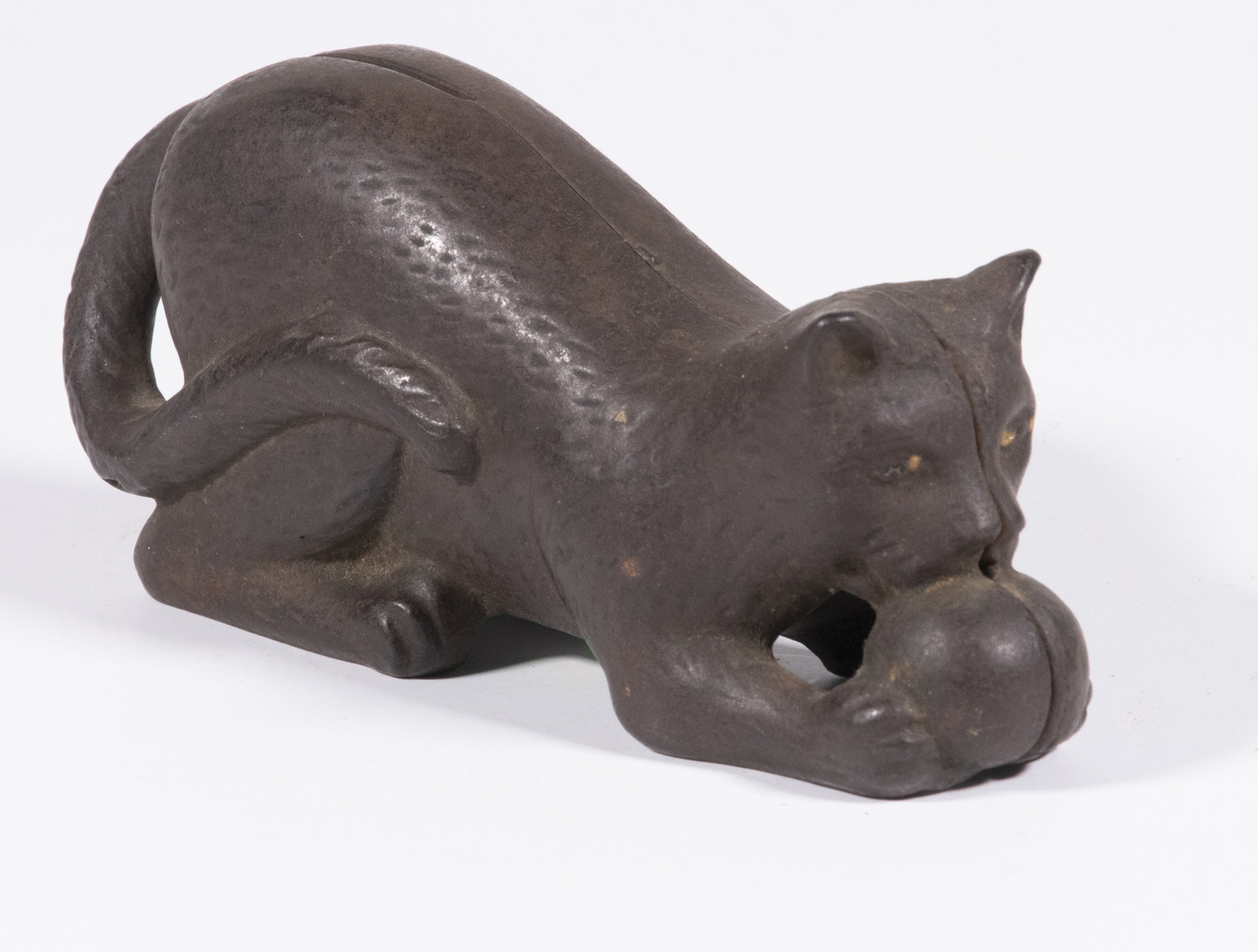 Appraisal: A C WILLIAMS CAT WITH BALL STILL BANK Early th