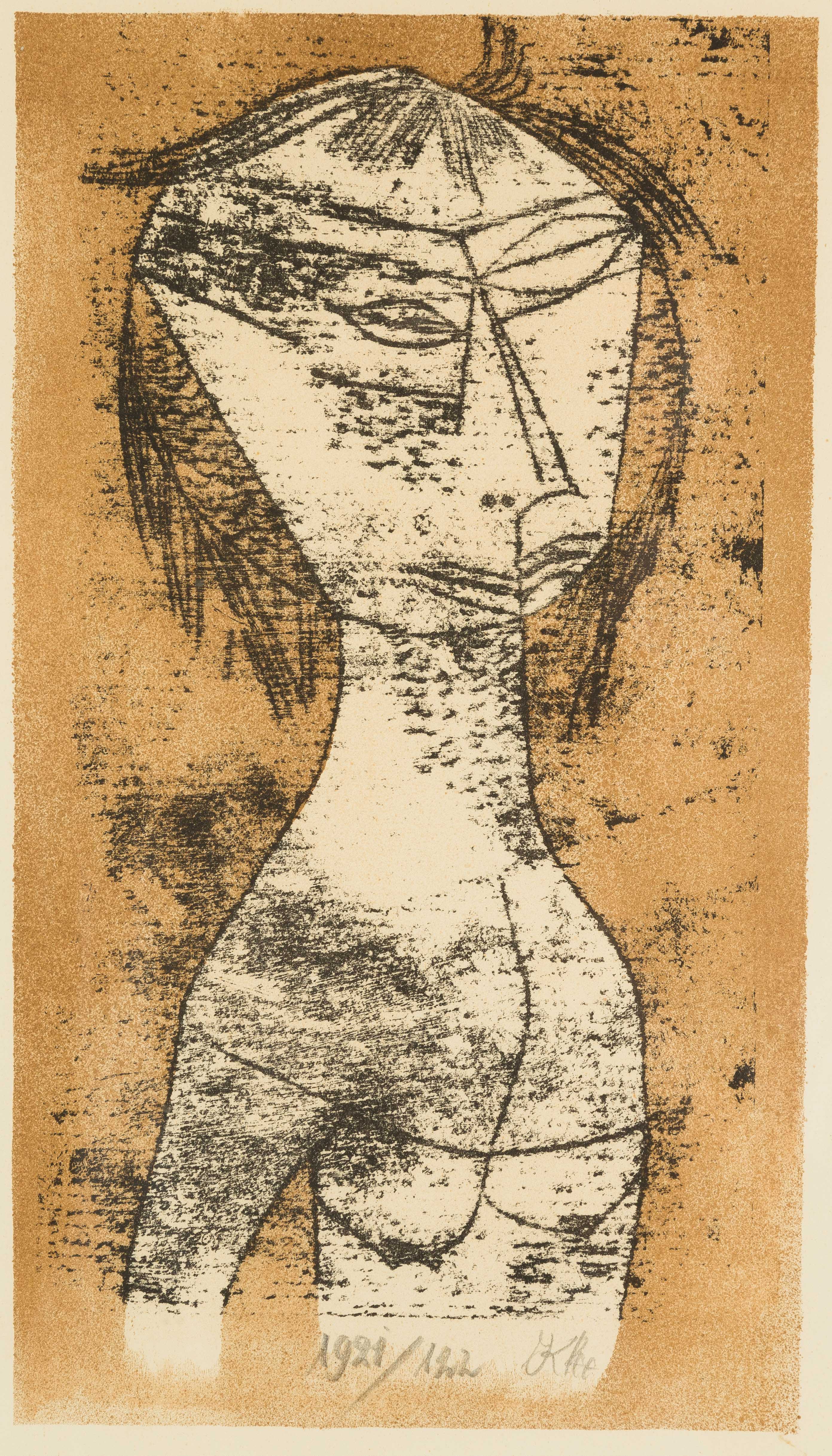 Appraisal: Paul Klee German - Die Heilige Von Innerer Licht The