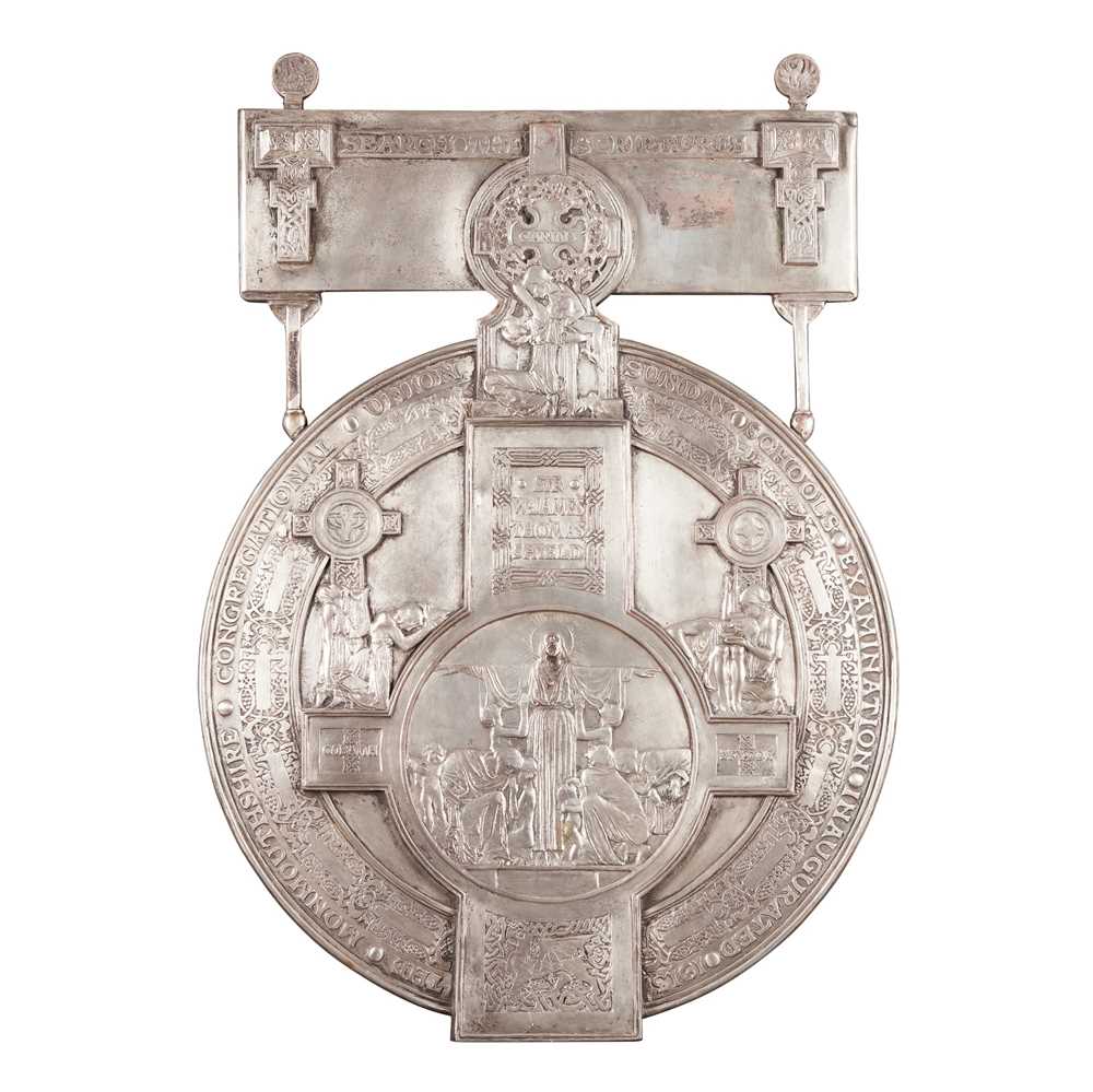 Appraisal: CHARLES SARGEANT JAGGER - SIR W JAMES THOMAS SHIELD silvered