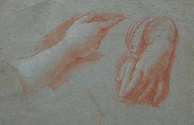 Appraisal: Italian School th th Century An anonymous study of hands