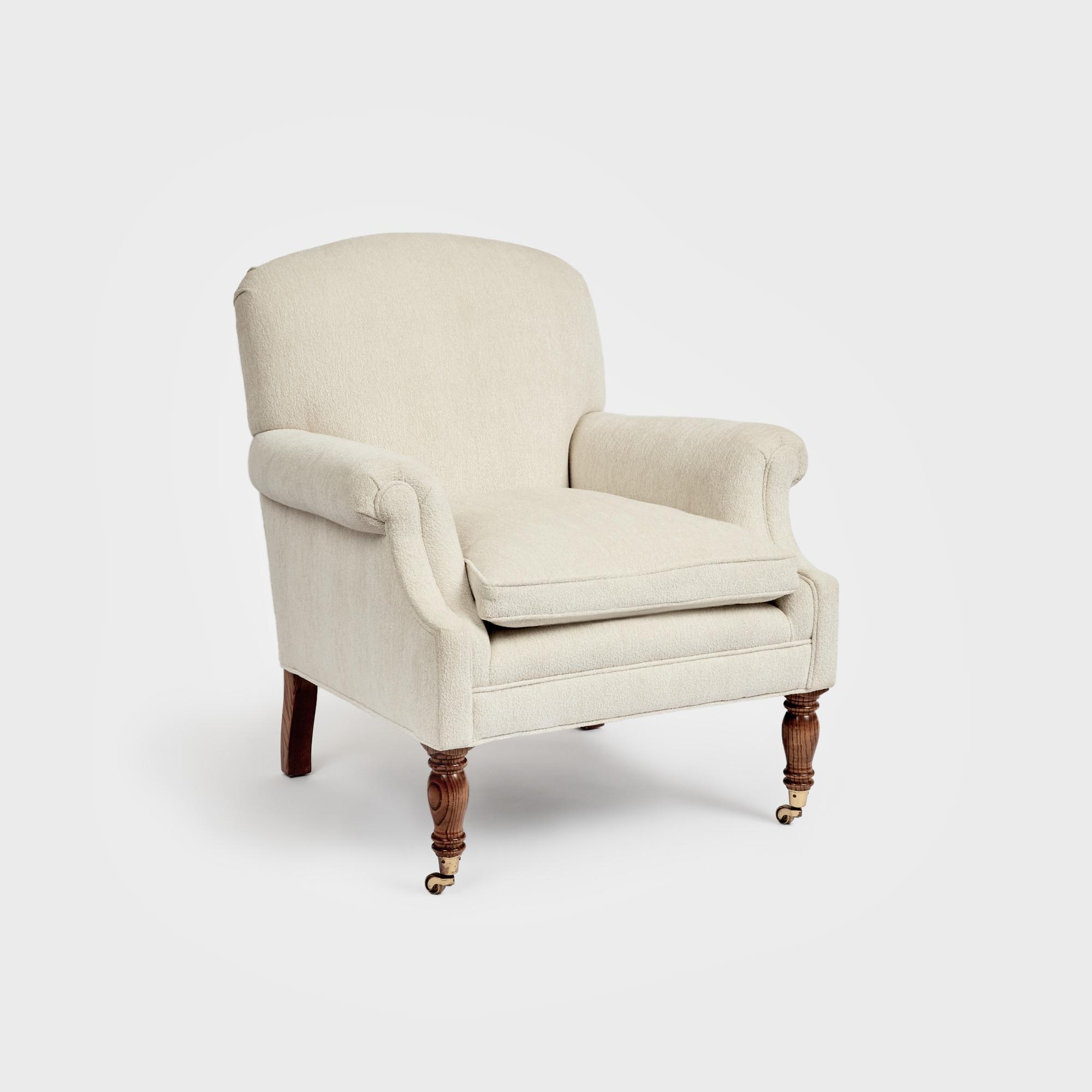 Appraisal: GEORGE SMITH DAHL CHAIR WITH SEAT CUSHION A Dahl arm