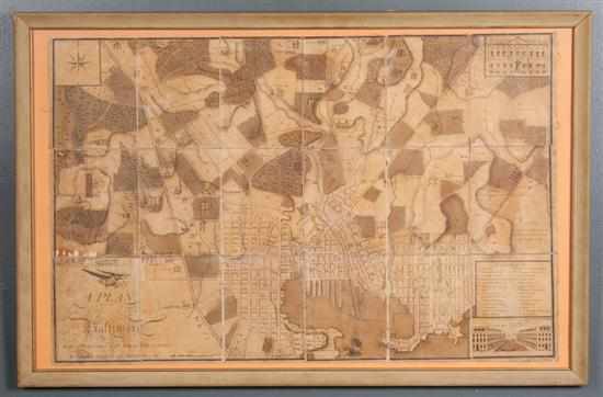 Appraisal: Map After Francis Shallus ''A Plan of the City and