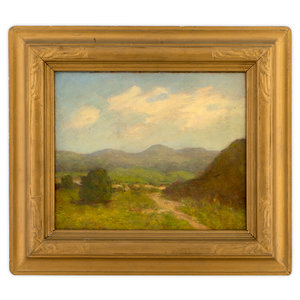 Appraisal: Arthur Harold Knott American - Across the Chorro Valley oil