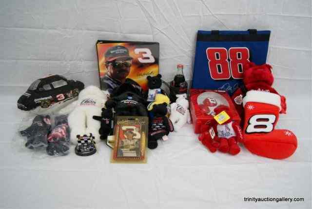 Appraisal: Dale Earnhardt Nascar Collectible LotFrom the estate is a box