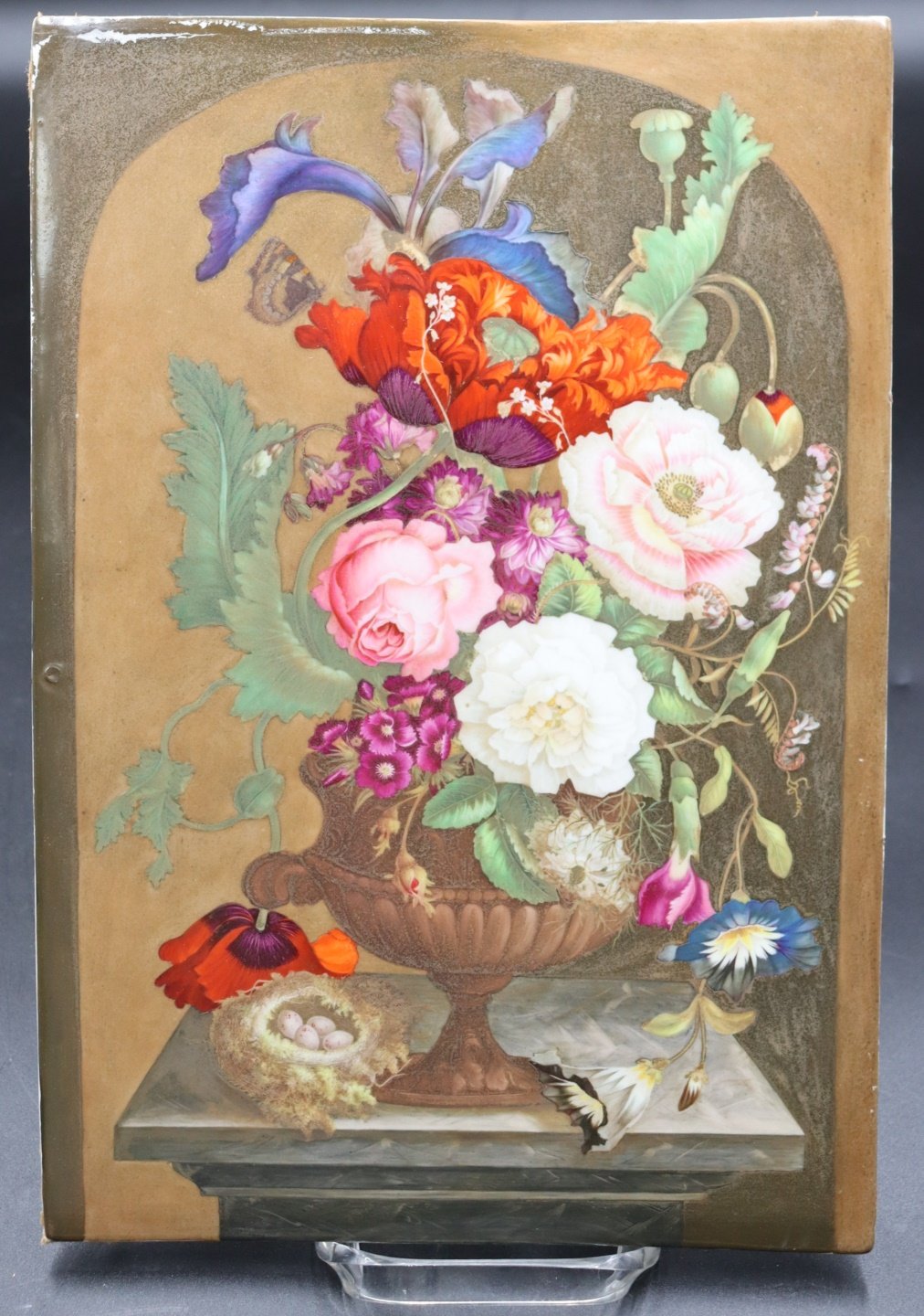 Appraisal: AFTER JOSEPH NIGG AUSTRIAN - Floral still life Painting on