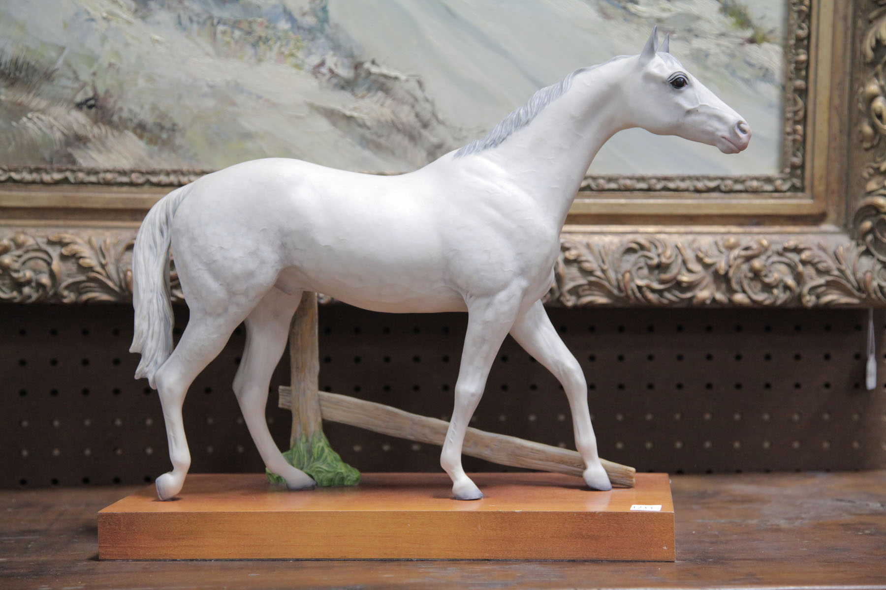 Appraisal: CYBIS THOROUGHBRED HORSE New Jersey th century Porcelain thoroughbred horse