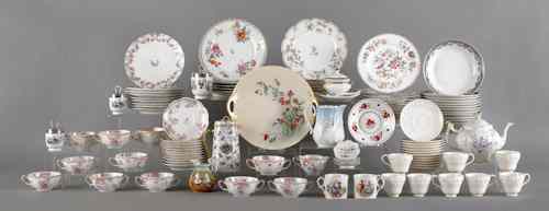 Appraisal: Group of painted porcelain to include Limoges Coalport etc