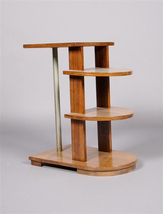 Appraisal: An Art Deco Style Side Table Height inches