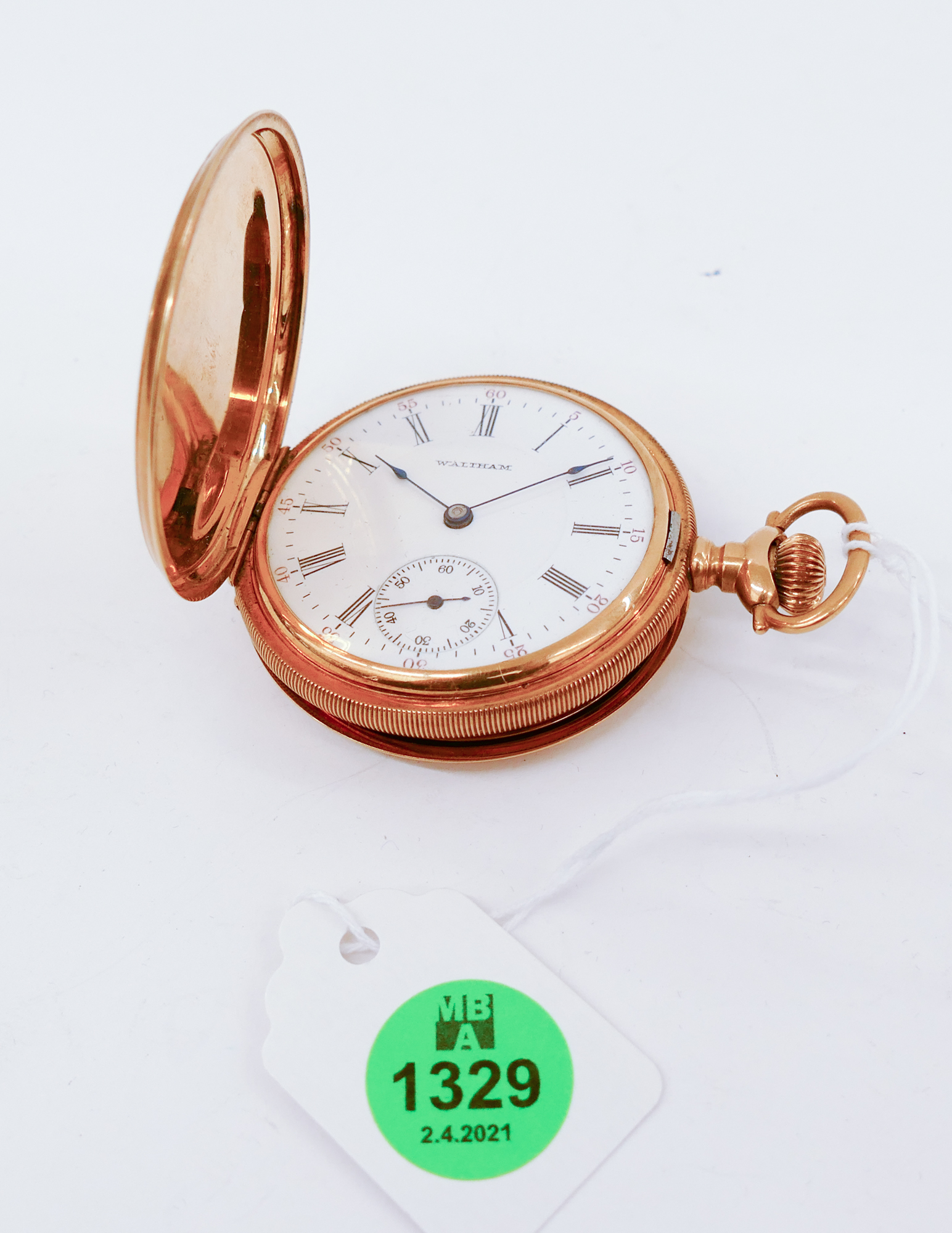 Appraisal: Waltham K PS Bartlett Jewel Pocket Watch- g TW