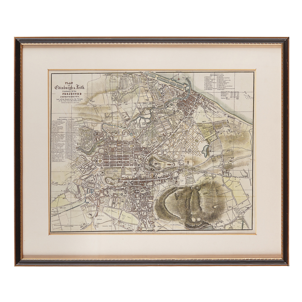 Appraisal: Edinburgh plans - Edgar William The Plan of the City