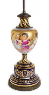 Appraisal: A Vienna Porcelain Urn Height inches A Vienna Porcelain Urn