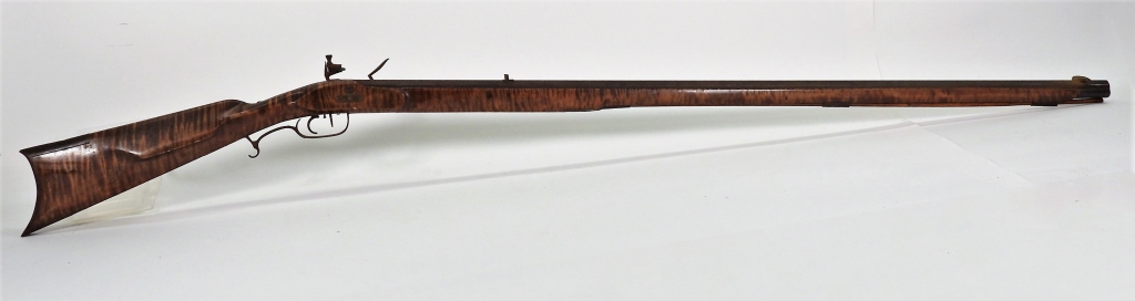 Appraisal: REPRODUCTION PERCUSSION LEFT HANDED RIFLE United States th Century caliber