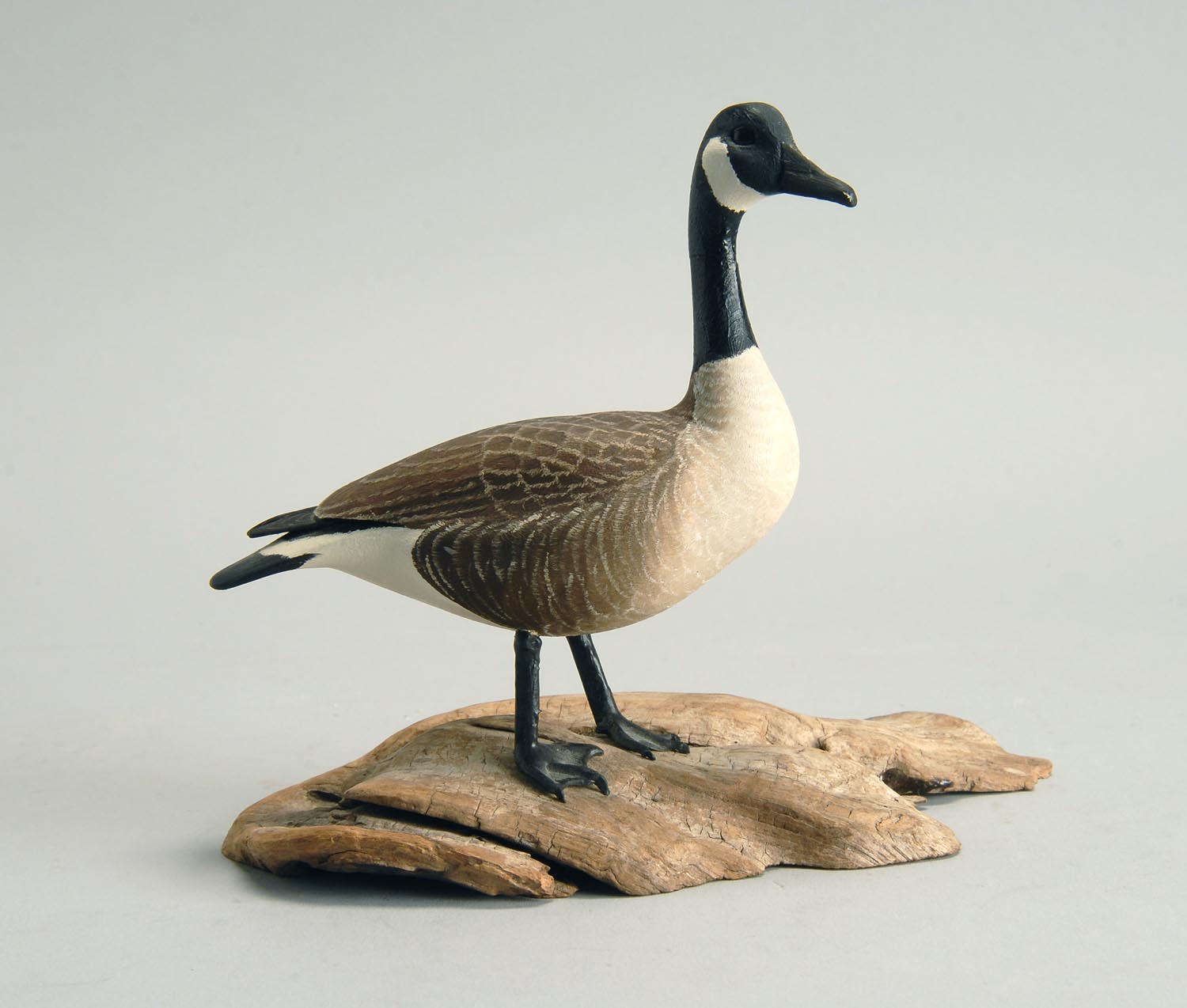 Appraisal: MINIATURE CANADA GOOSE By Mark Holland of Brewster Massachusetts Glass