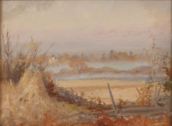 Appraisal: Frank Joseph Girardin American - Misty Morning oil on board