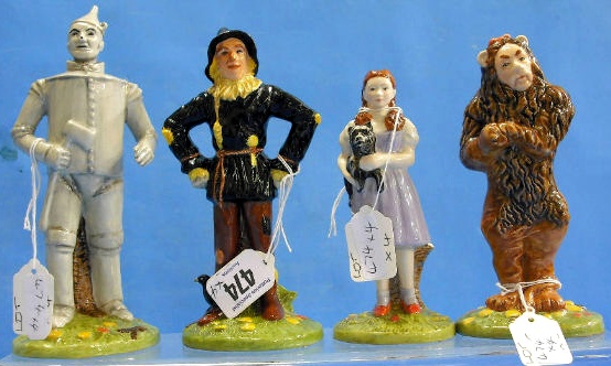 Appraisal: Royal Doulton Set of Figures from the Wizard of Oz