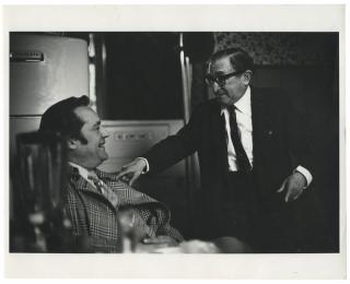 Appraisal: Flosso Al Albert Levinson Photograph of Flosso with George Johnstone