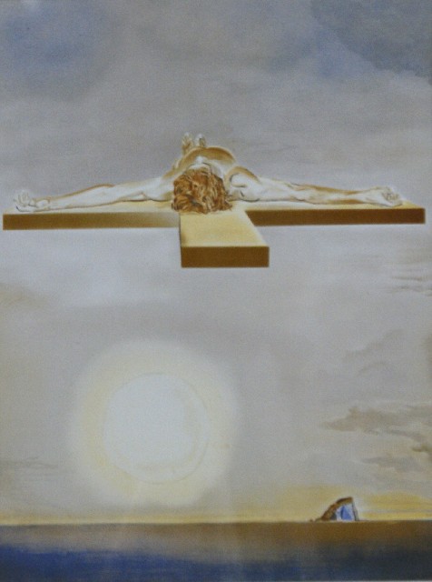 Appraisal: After Salvador Dali Spanish - The Cross circa lithograph Charleston's