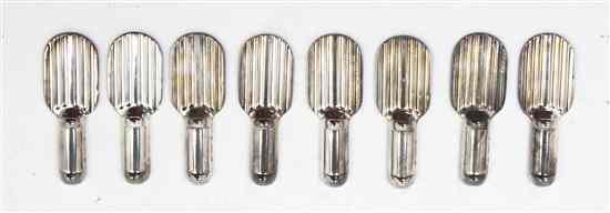 Appraisal: A Set of Eight Christofle Place Card Holders each of