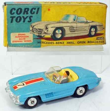 Appraisal: Corgi Toys Mercedes-Benz SL Open Roadster s in original box