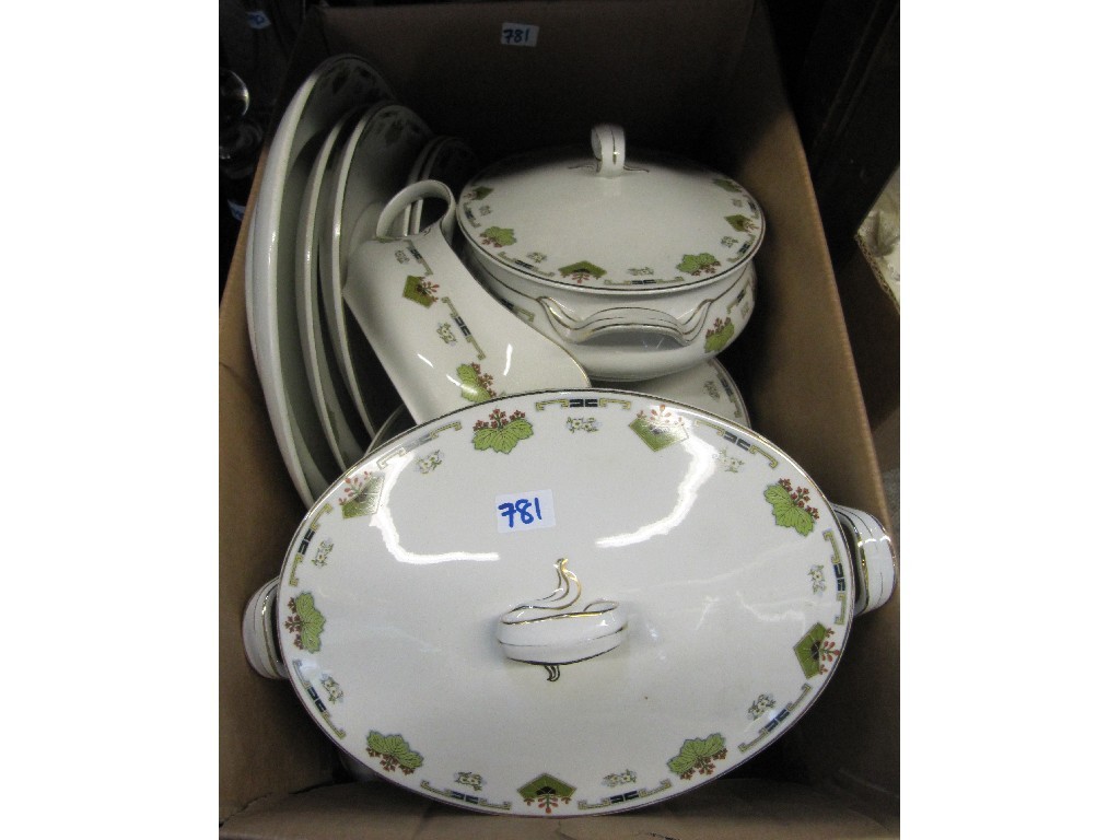 Appraisal: Alfred Meiken 'Ascot' pattern dinner service