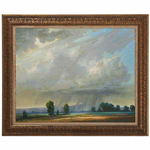 Appraisal: Approaching Storm by M Charles Rhinehart M Charles Rhinehart American