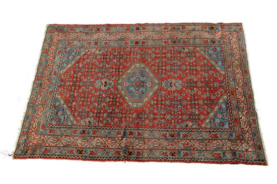 Appraisal: ORIENTAL RUG First half th century Injeles Melayir group Multiple